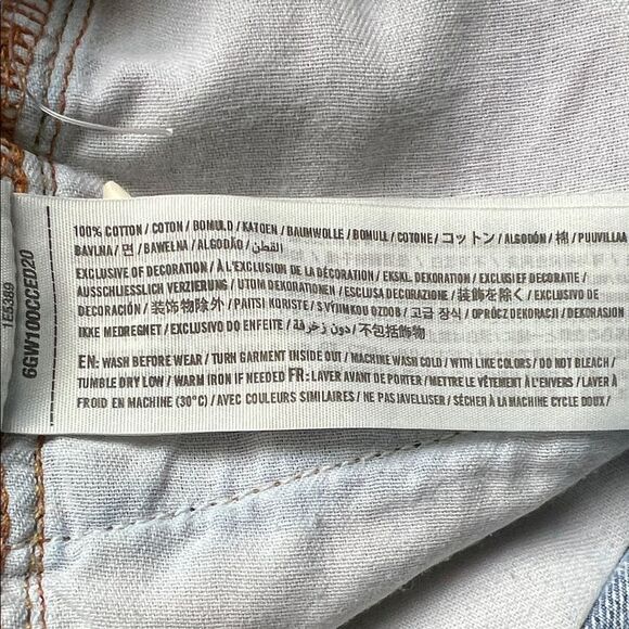 Abercrombie and Fitch Men's Light Blue Jeans in Size W31 L30 - Picture 14 of 15